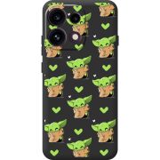 Прозорий чохол BoxFace OPPO Reno 16 Pro Pattern Baby Yoda