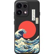 Прозорий чохол BoxFace OPPO Reno 16 Pro Большая волна в Канагаве