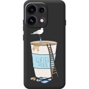 Прозорий чохол BoxFace OPPO Reno 16 Pro Segull in Cofee Pool