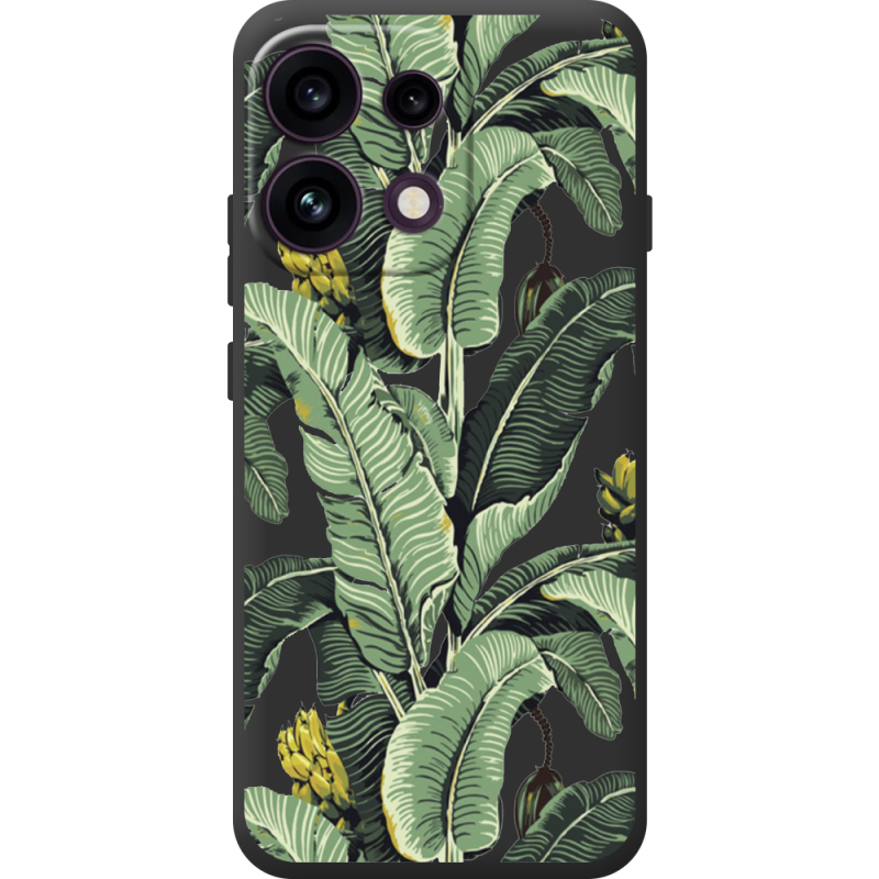 Прозорий чохол BoxFace OPPO Reno 16 Pro Banana Leaves