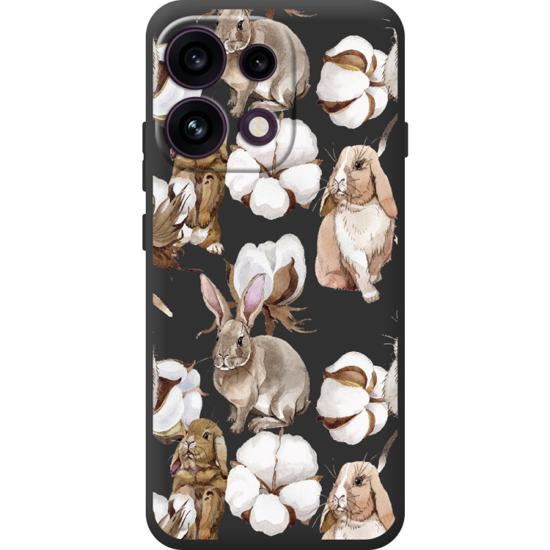 Прозорий чохол BoxFace OPPO Reno 16 Pro Cotton and Rabbits