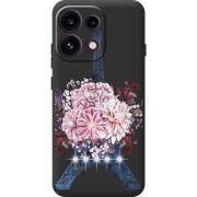 Чохол зі стразами OPPO Reno 16 Pro Eiffel Tower