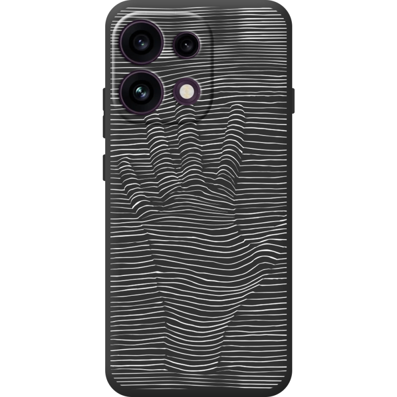 Чорний чохол BoxFace OPPO Reno 16 Pro Optical Hand