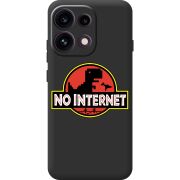 Чорний чохол BoxFace OPPO Reno 16 Pro No Internet
