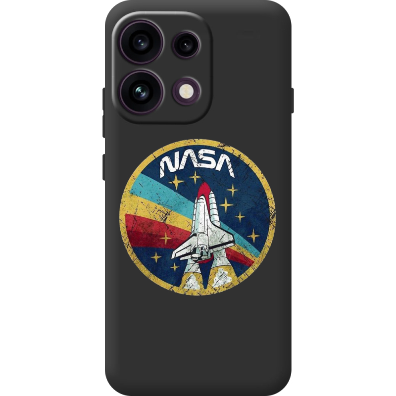 Чорний чохол BoxFace OPPO Reno 16 Pro NASA