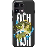 Чорний чохол BoxFace OPPO Reno 16 Pro Fish