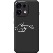 Чорний чохол BoxFace OPPO Reno 16 Pro Pew Pew