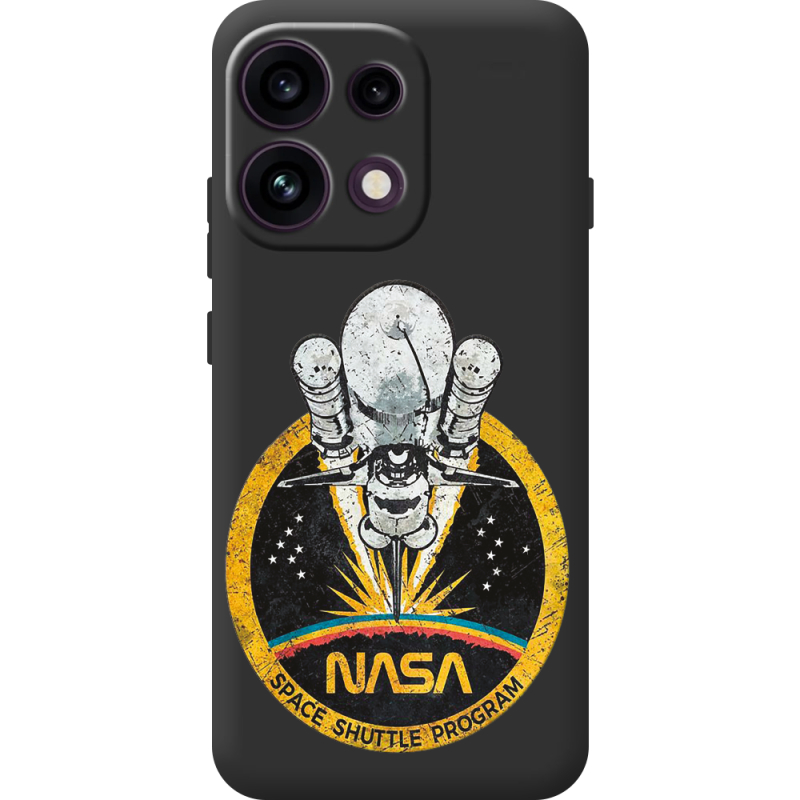 Чорний чохол BoxFace OPPO Reno 16 Pro NASA Spaceship