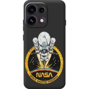 Чорний чохол BoxFace OPPO Reno 16 Pro NASA Spaceship