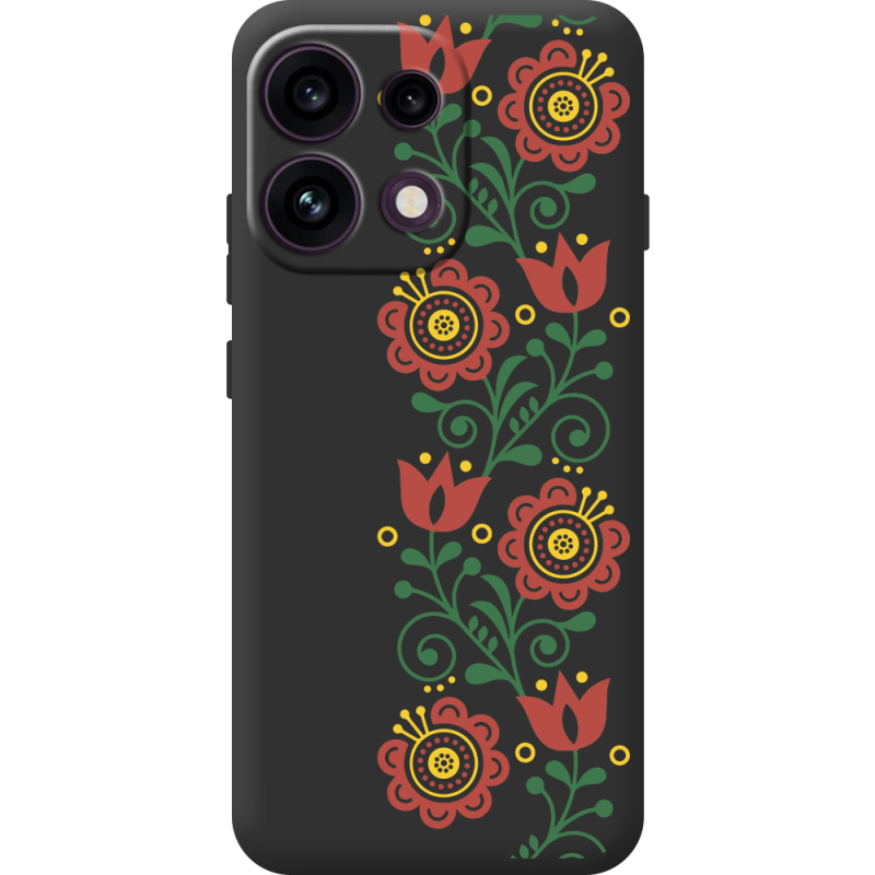 Чорний чохол BoxFace OPPO Reno 16 Pro Ethno