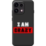 Чорний чохол BoxFace OPPO Reno 16 Pro I'm Crazy