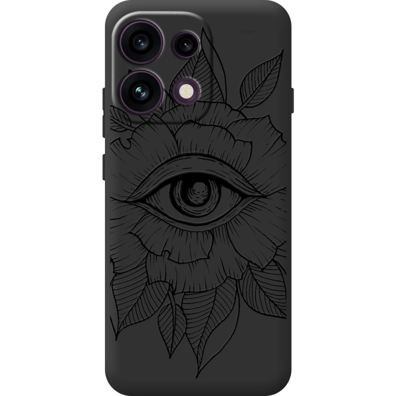 Чорний чохол BoxFace OPPO Reno 16 Pro Eye