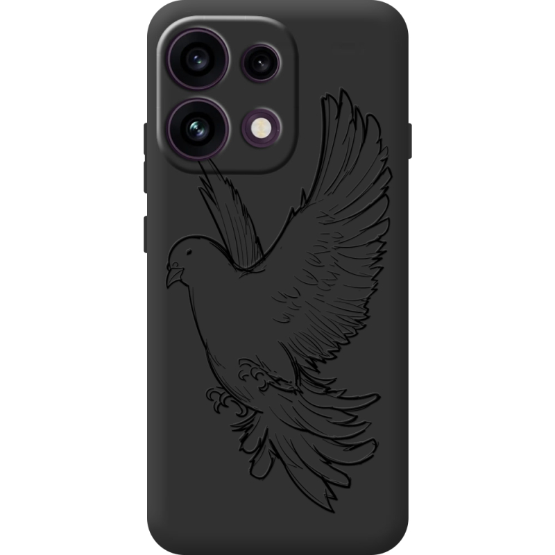 Чорний чохол BoxFace OPPO Reno 16 Pro Dove
