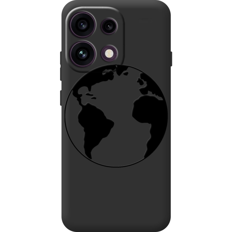 Чорний чохол BoxFace OPPO Reno 16 Pro Earth