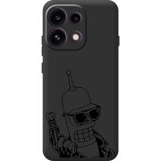 Чорний чохол BoxFace OPPO Reno 16 Pro 