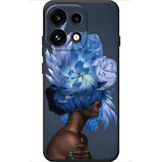 Чохол BoxFace OPPO Reno 16F Exquisite Blue Flowers