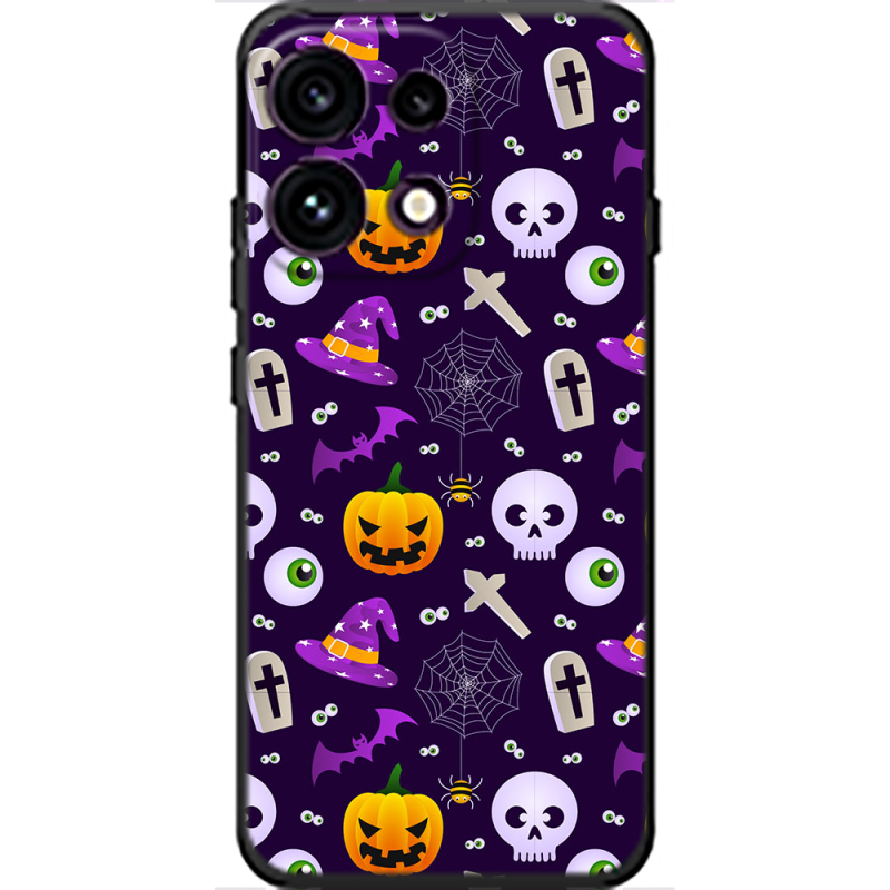 Чохол BoxFace OPPO Reno 16F Halloween Purple Mood