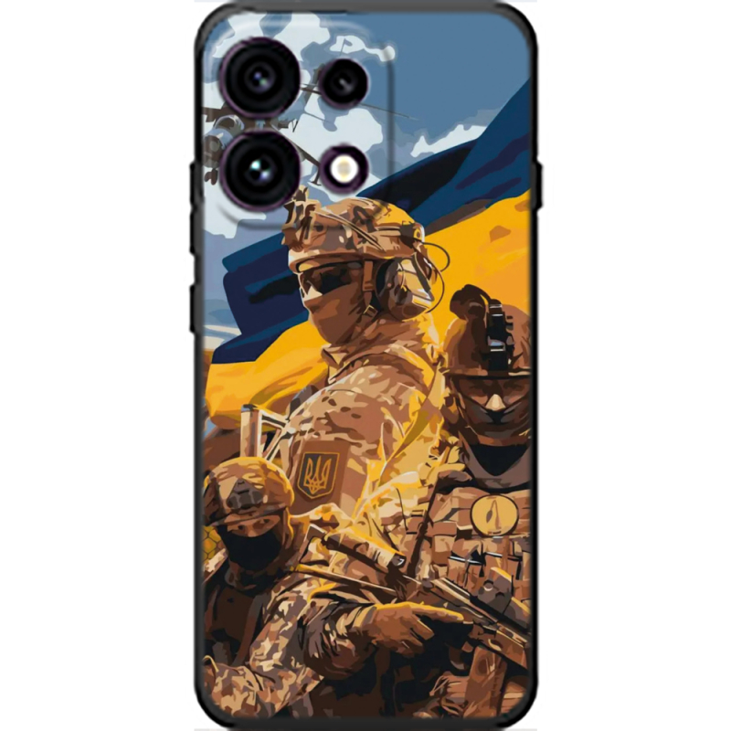 Чохол BoxFace OPPO Reno 16F Воїни ЗСУ