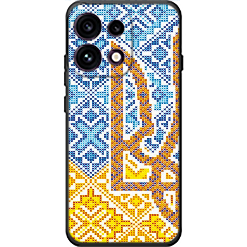 Чохол BoxFace OPPO Reno 16F Тризуб Вишивка