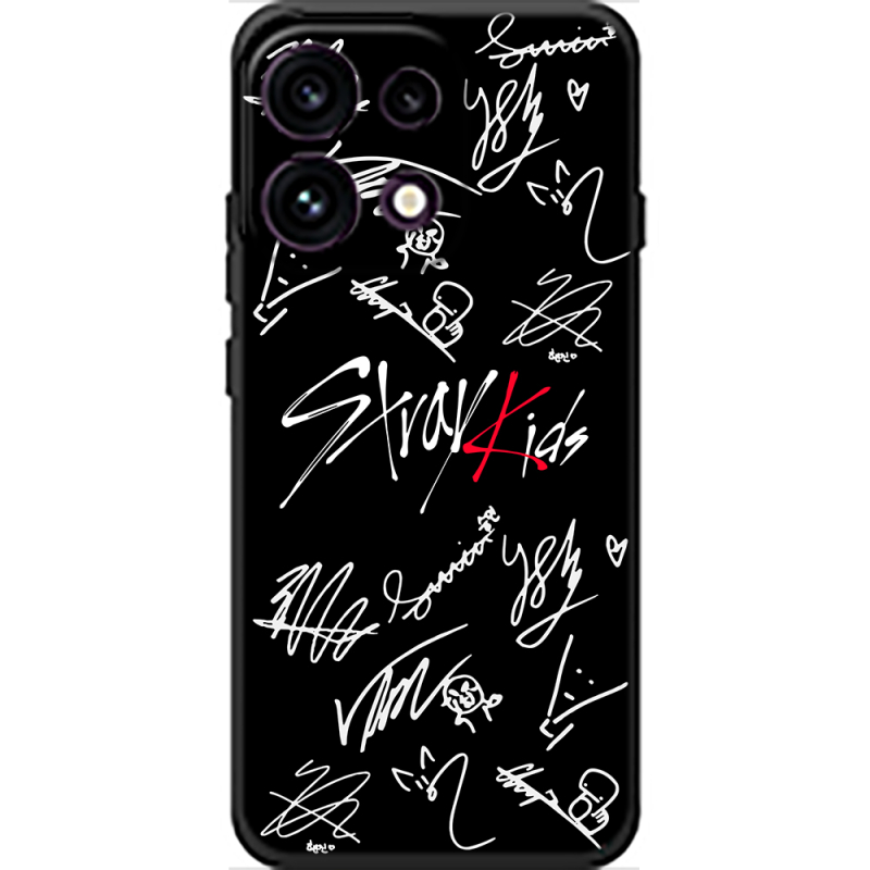 Чохол BoxFace OPPO Reno 16F Stray Kids автограф