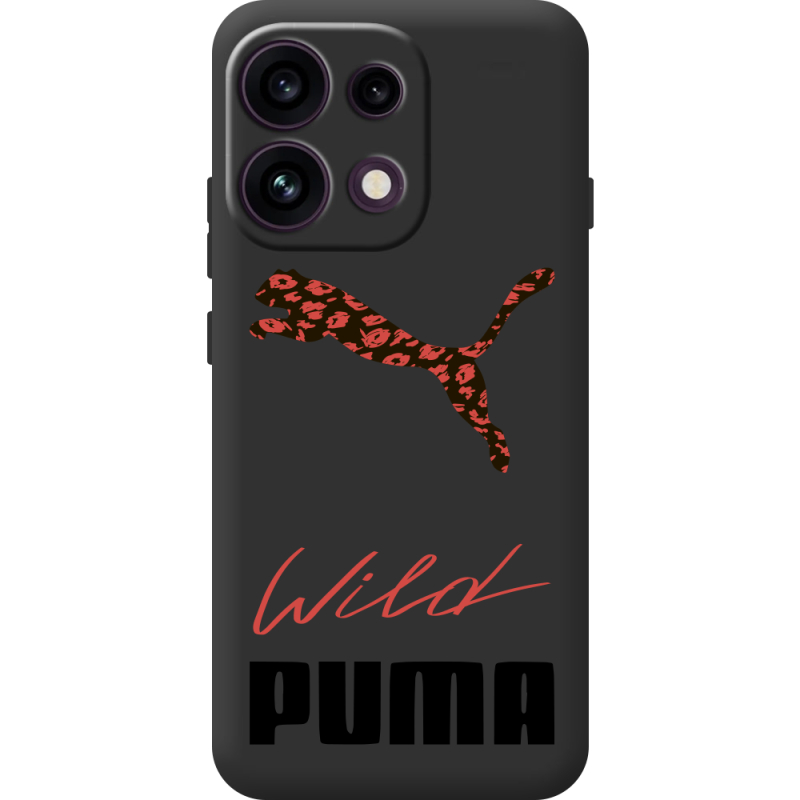 Прозорий чохол BoxFace OPPO Reno 16F Wild Cat