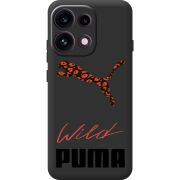 Прозорий чохол BoxFace OPPO Reno 16F Wild Cat