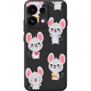 Прозорий чохол BoxFace OPPO Reno 16F с 3D-глазками Mouse