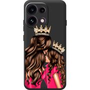 Прозорий чохол BoxFace OPPO Reno 16F Queen and Princess