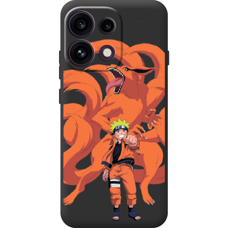 Прозорий чохол BoxFace OPPO Reno 16F Naruto and Kurama