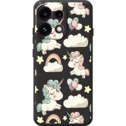 Прозорий чохол BoxFace OPPO Reno 16F Unicorns