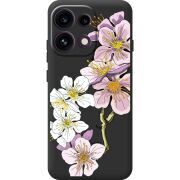 Прозорий чохол BoxFace OPPO Reno 16F Cherry Blossom