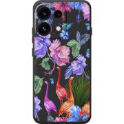 Прозорий чохол BoxFace OPPO Reno 16F Flamingo