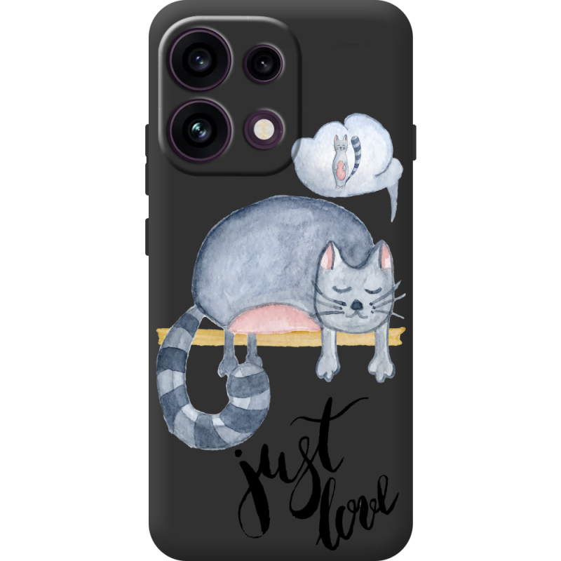 Прозорий чохол BoxFace OPPO Reno 16F Just Love