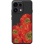 Прозорий чохол BoxFace OPPO Reno 16F Red Poppies