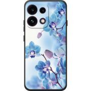 Чохол зі стразами OPPO Reno 16F Orchids