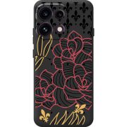 Чорний чохол BoxFace OPPO Reno 16F FranceFlowers