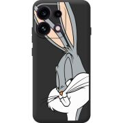 Чорний чохол BoxFace OPPO Reno 16F Lucky Rabbit