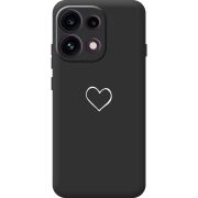 Чорний чохол BoxFace OPPO Reno 16F My Heart