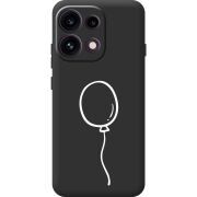 Чорний чохол BoxFace OPPO Reno 16F Balloon