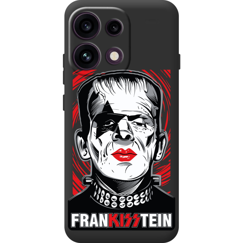Чорний чохол BoxFace OPPO Reno 16F Frankisstein