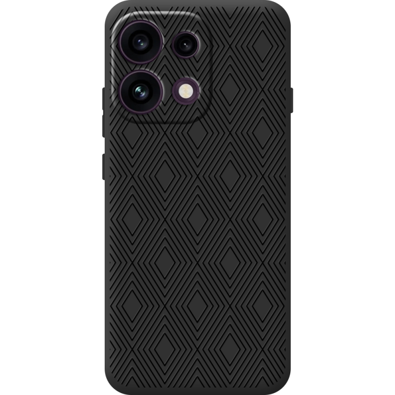 Чорний чохол BoxFace OPPO Reno 16F 