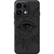 Чорний чохол BoxFace OPPO Reno 16F Eye