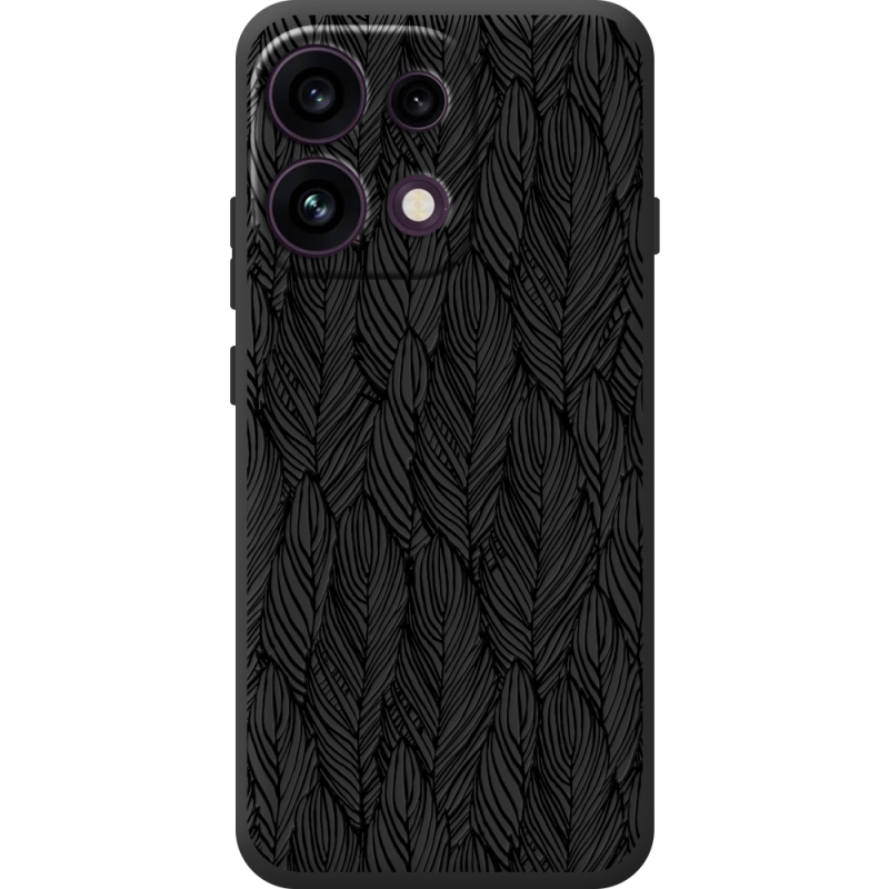 Чорний чохол BoxFace OPPO Reno 16F 
