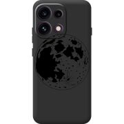 Чорний чохол BoxFace OPPO Reno 16F Planet
