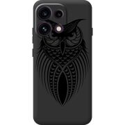 Чорний чохол BoxFace OPPO Reno 16F Owl