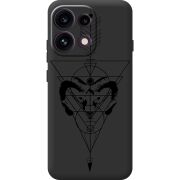 Чорний чохол BoxFace OPPO Reno 16F 