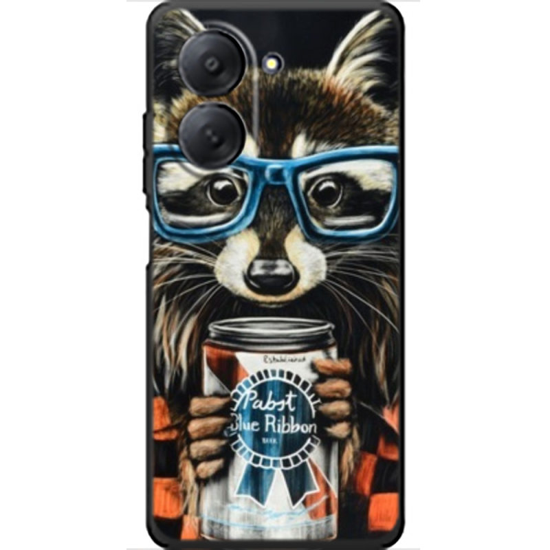 Чохол BoxFace Xiaomi Redmi A7 Енот с банкой
