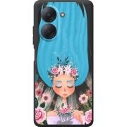Прозорий чохол BoxFace Xiaomi Redmi A7 Blue Hair