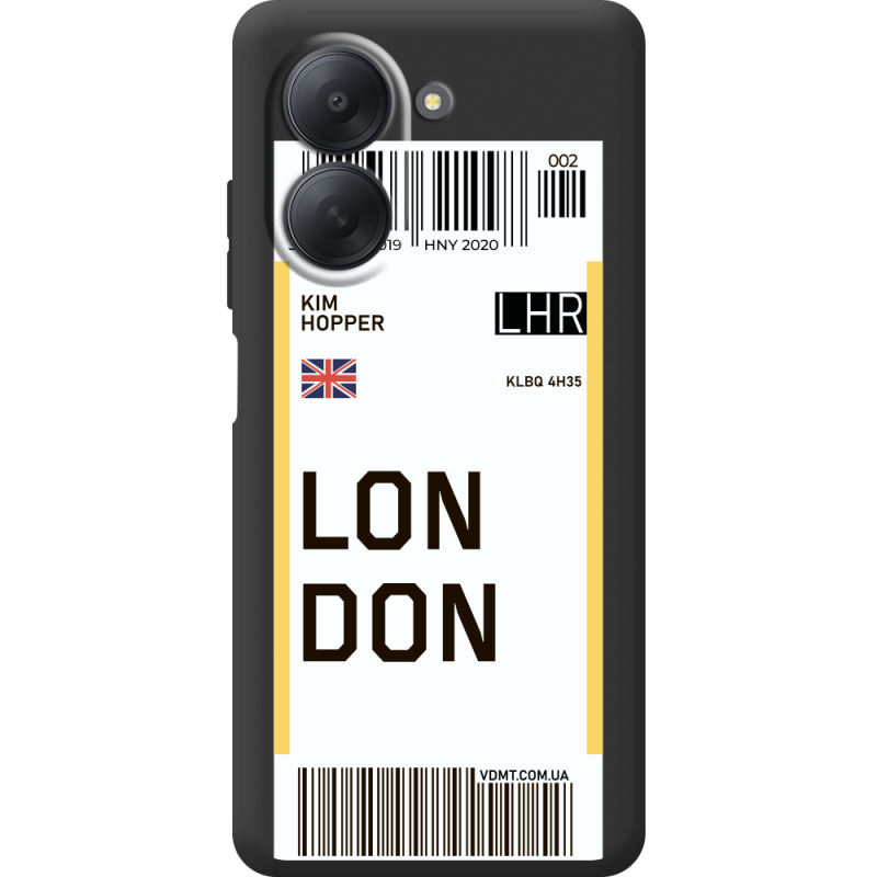 Прозорий чохол BoxFace Xiaomi Redmi A7 Ticket London