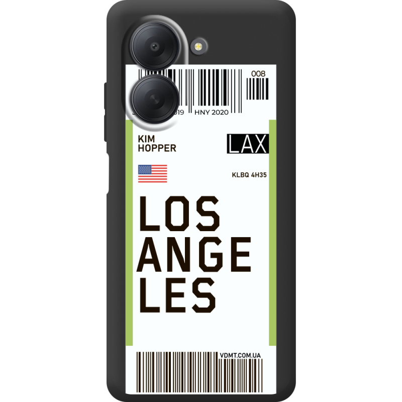 Прозорий чохол BoxFace Xiaomi Redmi A7 Ticket Los Angeles